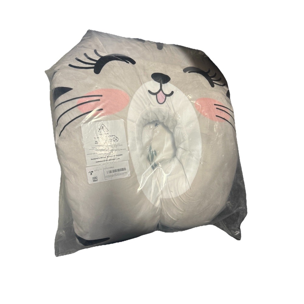 Lunamira Cat Kids Body Pillow 47” Long U Shaped ADHD  & special Needs Comfort